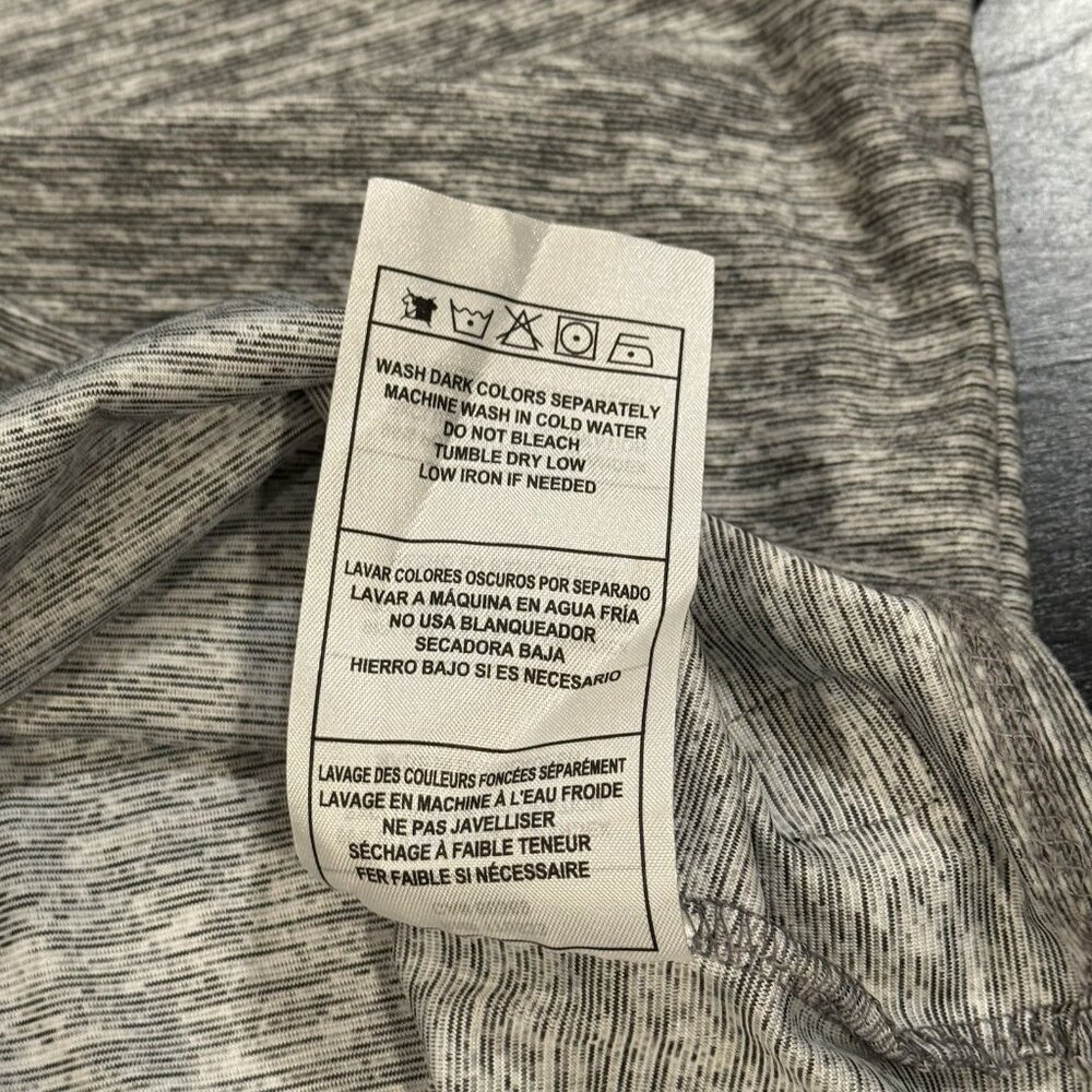 NWT Canada Weather Gear Mens XL Gray Quarter Zip Pullover Long Sleeve Top Shirt - Picture 10 of 10